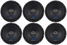 (6) Rockville RXM84 8" 1500W Ohm Mid-range Drivers Car Speakers, Bass. Fixed Price $184.70.