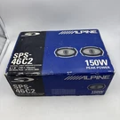 Alpine SPS-46C2 2-WAY 4X6 Car Audio Speaker Pair 10X15CM. Fixed Price $87.27.