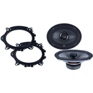 Memphis MS69 6X9" Convertible Set Speaker With Oem Replacement Brackets Compa.... Fixed Price $218.95.