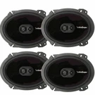 4) Rockford Fosgate P1683 6X8" 260W 3-WAY Car Coaxial Speakers Audio Bundle. Fixed Price $219.98.