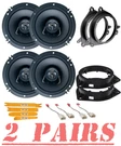 Bundle Front/rear 6.5" 300 Watt Speakers For 2001-2007 Toyota Sequoia. Fixed Price $186.00.