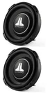 Jl Audio 12TW3-D4 12" Pair (2) Shallow Mount Subwoofers Dual Ohm Dvc 400W Rms. Fixed Price $1099.00.