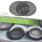 2 Pcs 3.5" Car Steel Speaker Mesh Grille For Audio Subwoofer 91X99X8MM Black. Fixed Price $18.99.