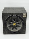Kicker Comp C12 4 Ohm Subwoofer In Q Logic Box Carpeted Euc Tested Works. Fixed Price $90.99.