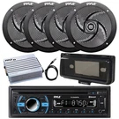 Pyle Bluetooth Cd Radio, Amplifier, Antenna, 4X 4" 100W Speakers, Cover (black). Fixed Price $207.99.