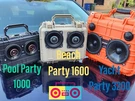 Portable Bluetooth Speaker Boombox Waterproof Pelican Apache CASE-80 Watts Total. Fixed Price $229.95.