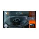 Powerbass S-6502 150W Max 6.5" 2-WAY 4-OHM Full Range Coaxial Car Audio Speakers. Fixed Price $39.99.