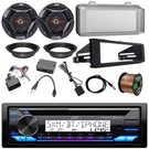 Jvc Marine Bluetooth Stereo Cd Receiver, 2X 6.5" 300W Speakers, Accessories. Fixed Price $346.99.