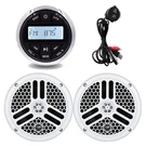 Marine Stereo Waterproof Bluetooth Audio Receiver Boat Radio W/ 6.5" Speakers. Fixed Price $139.99.