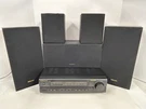 Emerson Stereo Amplifier HT-210 Dolby Surround Pro Logic With Speakers -tested. Fixed Price $132.99.