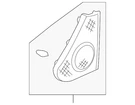 Genuine Honda Grille Front Speaker *YR233L* (titanium) 83503-SCV-A01ZD. Fixed Price $18.04.