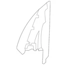 Genuine Bmw Corner Trim 51-33-9-460-515. Fixed Price $74.88.