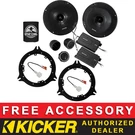 Kicker CSS654 6.5" Oem Speaker Replacement Full Kit For Nissan Armada 2017-2020. Fixed Price $179.99.