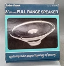 Radio Shack 8 Full Range Speaker 40-1271C Nos. Fixed Price $19.00.