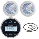 EM856 Marine Am Fm Bluetooth Aux Radio,antenna, Multi-color Led 6.5" Speakers. Fixed Price $146.99.