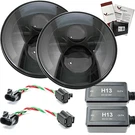 Eagle Lights 8700 Headlight Kit Pair 2 Black New For Jeep Wrangler Vjk. Fixed Price $269.99.