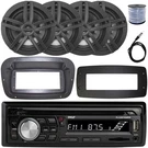 Pyle PLCDBT95 1-DIN Boat Receiver W/kit + Adapter, 4X 6.5" 180W Max Speakers. Fixed Price $201.99.