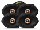 4X Infinity Kappa 86CFX 6"X8" 600 Watts Max Power Handling 2-WAY Car Speakers. Fixed Price $399.95.