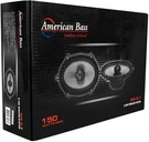 American Bass Sq 5.7" Full Range Speakers, 150, Pair. Fixed Price $59.95.