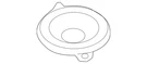Genuine Audi Inst Panel Speaker 4K0-035-416. Fixed Price $122.46.