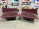 1992-1997 Ford F150 F250 F350 Rear Speaker Grill Covers Pair Set Red Oem. Fixed Price $79.99.