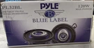 Pyle PL32BL One Pair 3.5 Two-way Coaxial Car Speaker 120W Max Power. Fixed Price $40.00.
