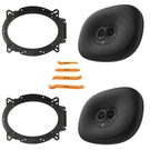 2X Infinity Primus 693M 6X9" 180W 3-WAY Car Audio Speakers W/mounting Brackets. Fixed Price $149.96.