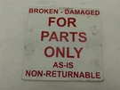 **as Is** Land Rover Discovery 2 Ii Rear Tailgate Stereo Subwoofer Fits 98-04. Fixed Price $99.94.