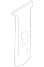 Genuine Ford Focus 2000-2004 Right Upper Quarter Trim Panel YS4Z-6124356-CAB. Fixed Price $38.06.