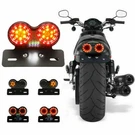Motorcycle Led Rear Tail Light Turn Signal Universal For Harley Cruise Bobber. Fixed Price $17.30.