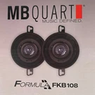 Mb Quart Formula FKB108 3.5" Full Range 2-WAY Car Speakers 70W 4 Ohm. Fixed Price $20.79.