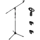 Pyle Adjustable Microphone Stand With Boom Arm Tripod Base For Studio Use. Fixed Price $34.29.