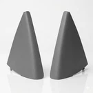 Mercedes R129 Door Triangle Trim Grey A1297200711 A1297200811 + Easy-fit Clips. Fixed Price $89.95.