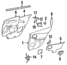 Genuine Gm Speaker Grille 88890168. Fixed Price $23.76.