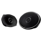 Kenwood Excelon KFC-X695 6"X9" 2-WAY 130W Rms Ohm Car Audio Coaxial Speakers. Fixed Price $219.00.