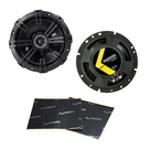 Kicker 43DSC6704 6.75" 120W Ohm Car Audio Speakers W/ Sound Dampening. Fixed Price $84.99.