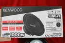 Kenwood KFC-W120SVC 12IN 250W Rms/ 1000W Max Car Subwoofer, New #N1. Fixed Price $78.67.