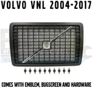 Front Hood Radiator Grille Volvo Vnl 2004-2017 Black Emblem Bug Screen Hardware. Fixed Price $179.99.