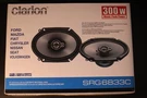 Clarion SRG6833C 600W Max 5"X7" / 6"X8" Custom Fit Multiaxial 3-WAY Car Speakers. Fixed Price $43.99.