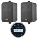Enrock EM856 Gauge Style Marine Receiver, 2X 4" 30 Watt Door/out Speaker. Fixed Price $134.49.