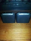 Audiovox Dolby Pro Logic Satellite Speakers 16 Ohms 10 Watt. Fixed Price $19.00.