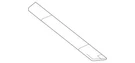 Genuine Mercedes-benz Cover Trim 204-683-00-00-8R73. Fixed Price $85.00.