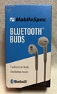 Mobilespec MBS11302 Wireless EARBUDS,PLASTIC,110VAC,WHITE. Fixed Price $7.29.