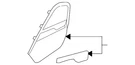 Genuine Audi Speaker Grille 4M0-868-152-A-SF3. Fixed Price $171.83.
