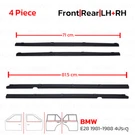Weatherstrip Door Beltline Outer Fits Bmw E28 518I 524D Sedan 1981 - 1988. Fixed Price $134.99.