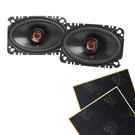 Jbl 6422F 4X6" Club Series 2-WAY 3-OHM Coaxial Car Speaker With Sound Damping. Fixed Price $84.98.