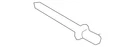 Genuine Volkswagen Speaker Rivet WHT-005-353. Fixed Price $7.11.