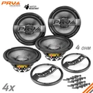 4X Prv 8MR500CF-NDY-4 Midrange Ohm Neodymium 8" Waterproof Audio Speakers. Fixed Price $639.82.