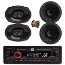 Jbl Bluetooth Fm Radio Receiver, 2X 6.5" + 6X9" Speakers (no Grilles) W/wire. Fixed Price $299.85.