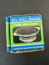 Realistic 3.5" Full Range Speaker W/ Dust Cover New In Box. Fixed Price $20.00.